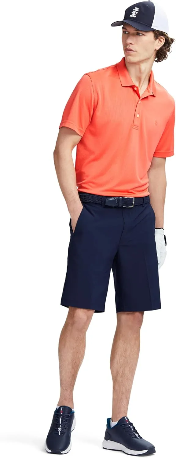IZOD Men's Swingflex Straight-fit Stretch Golf Shorts, 9.5-inch Inseam