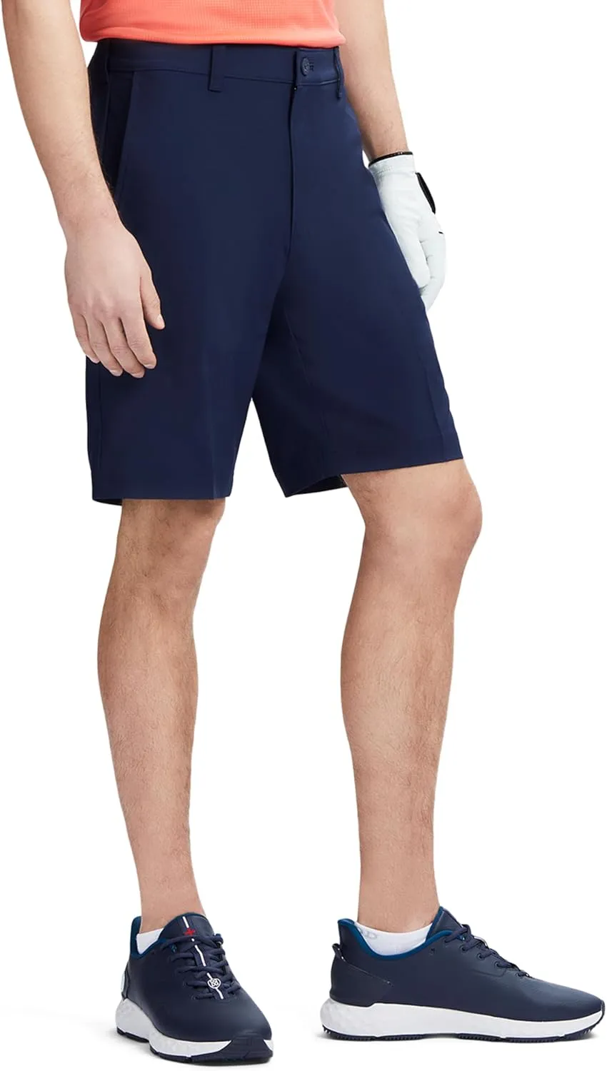 IZOD Men's Swingflex Straight-fit Stretch Golf Shorts, 9.5-inch Inseam