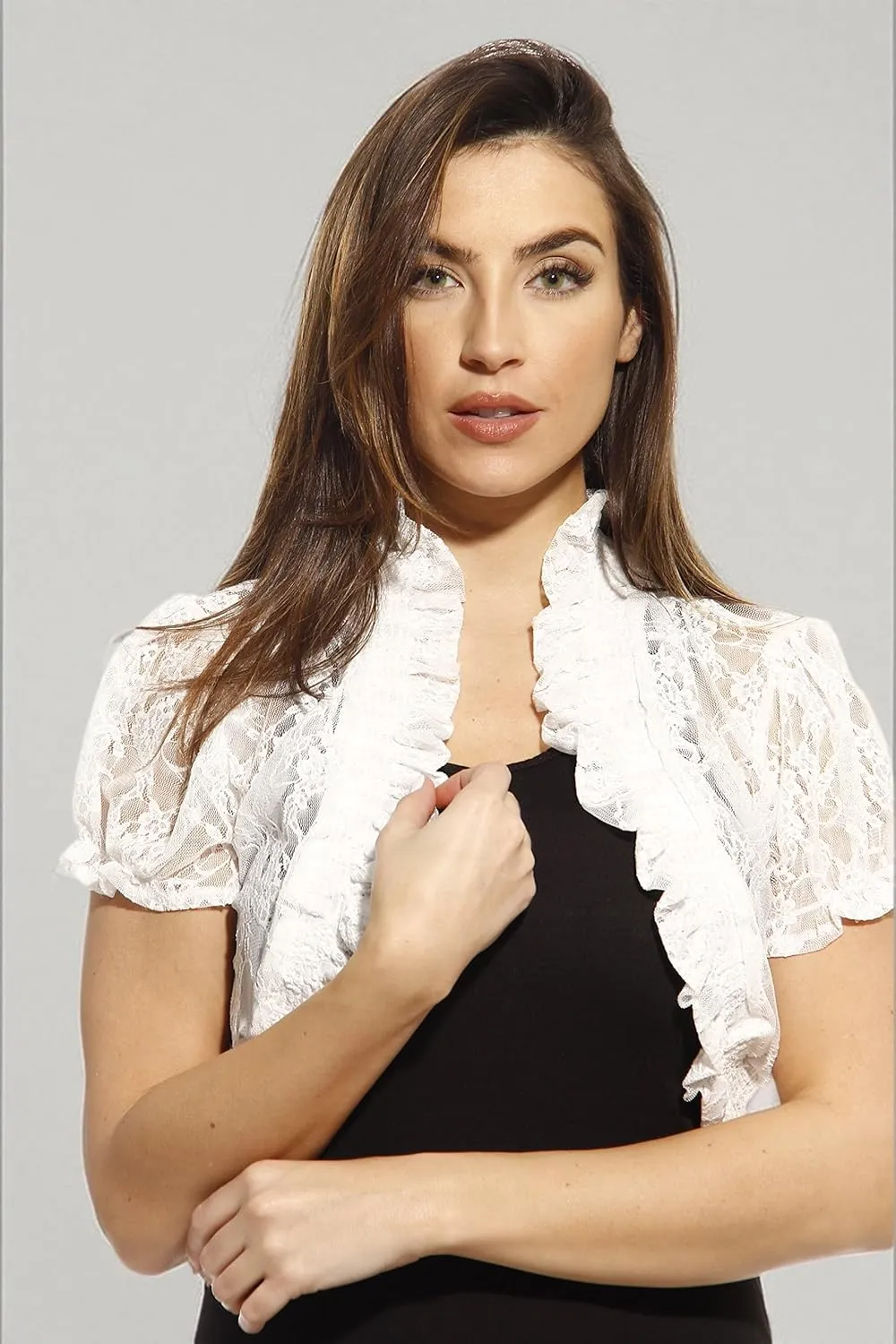 Just Love Lace Shrug Shrugs Women Cardigan