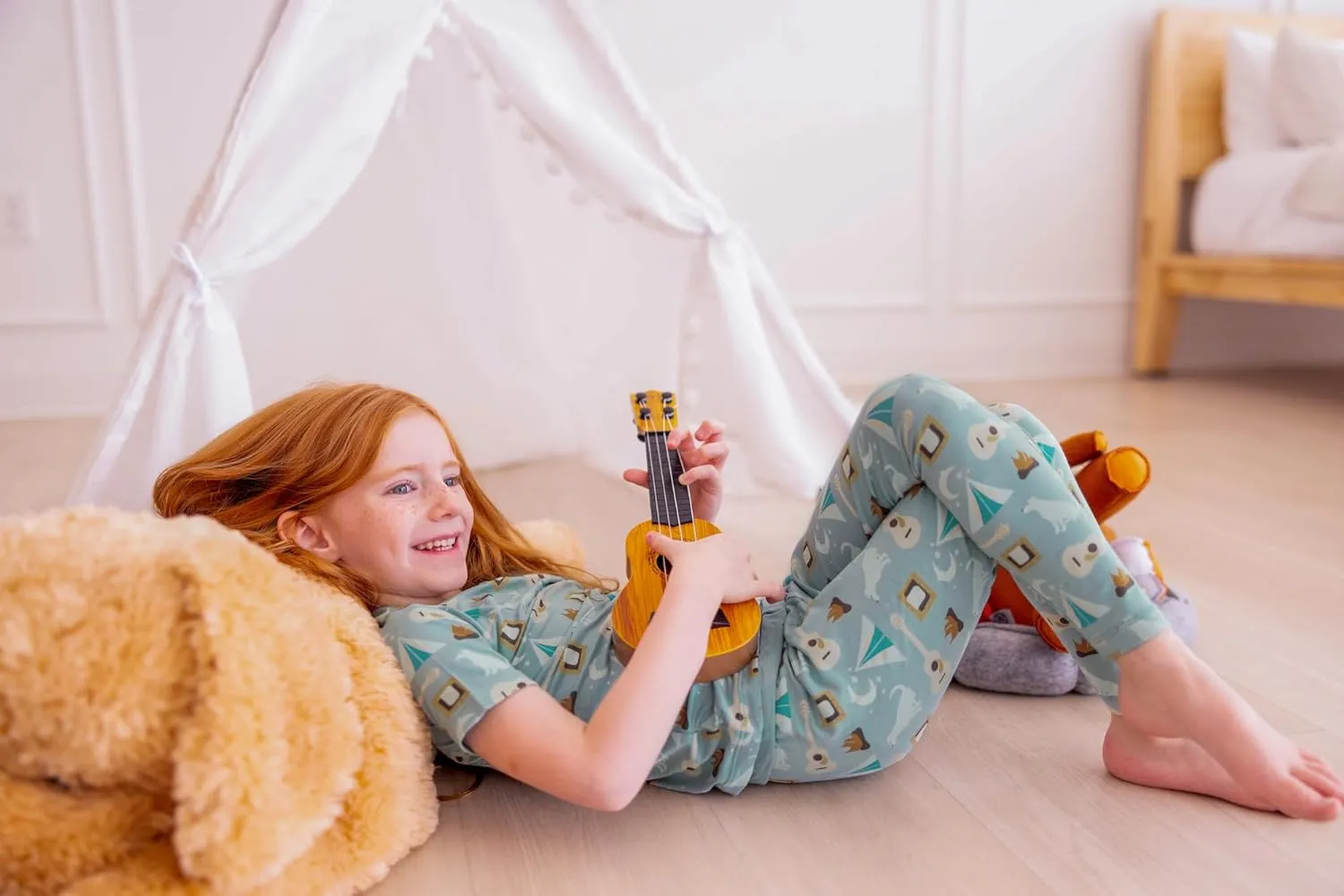 KicKee PJ Sets from our Year Round Celebration Collection, Matching Top and Bottom Sleepwear Set, Babies and Kids Pajama Set