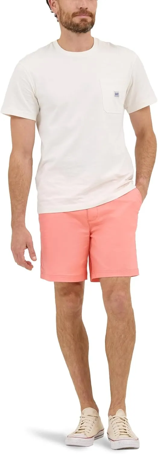 Lee Men's Extreme Motion 7" Flat Front Short