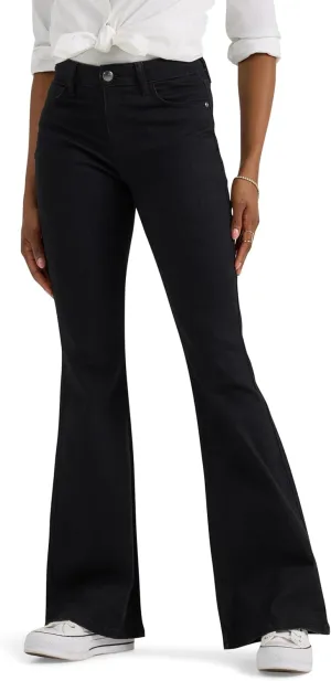 Lee Women's Legendary Mid Rise Flare Jean
