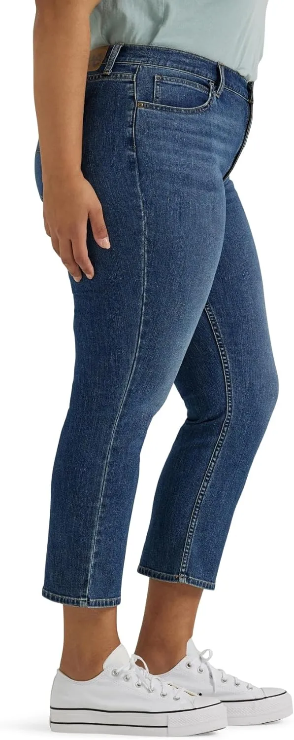 Lee Women's Plus Size Legendary 23" Capri Jean