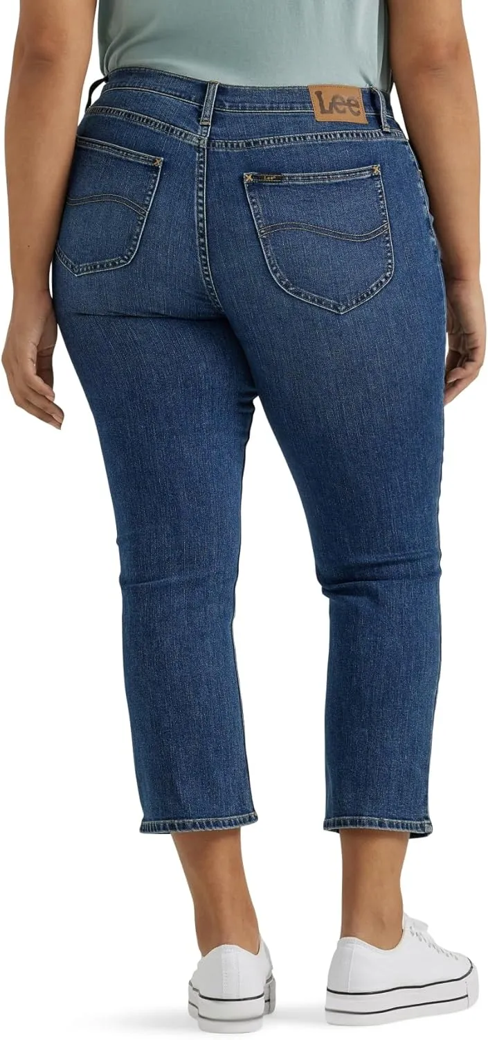 Lee Women's Plus Size Legendary 23" Capri Jean