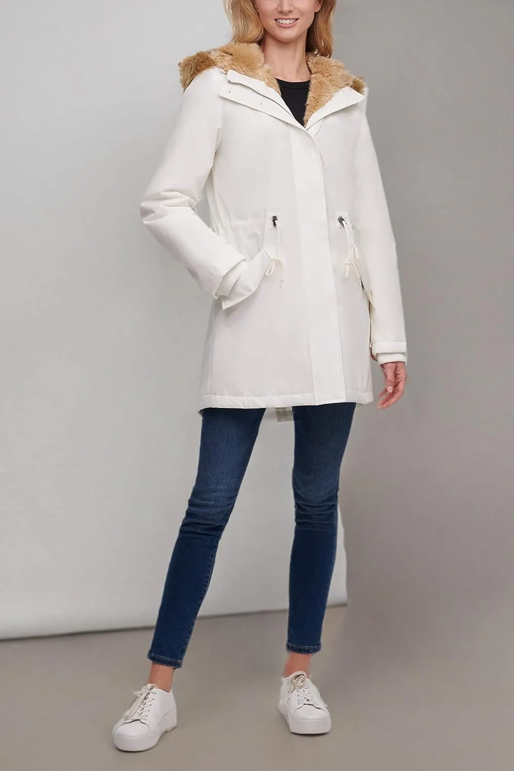 Levi's Women's Faux Fur Lined Hooded Parka Jacket (Regular & Plus Sizes)