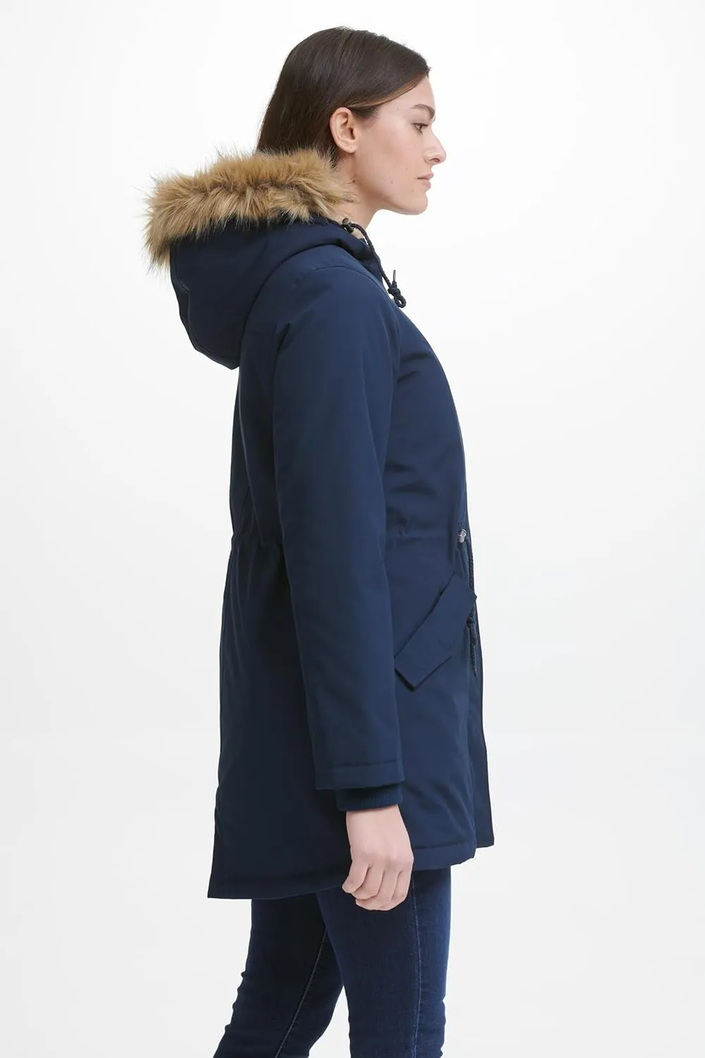 Levi's Women's Faux Fur Lined Hooded Parka Jacket (Regular & Plus Sizes)