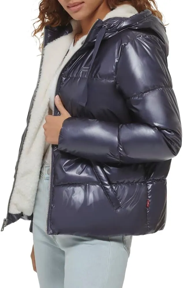 Levi's Women's Molly Sherpa Lined Puffer Jacket