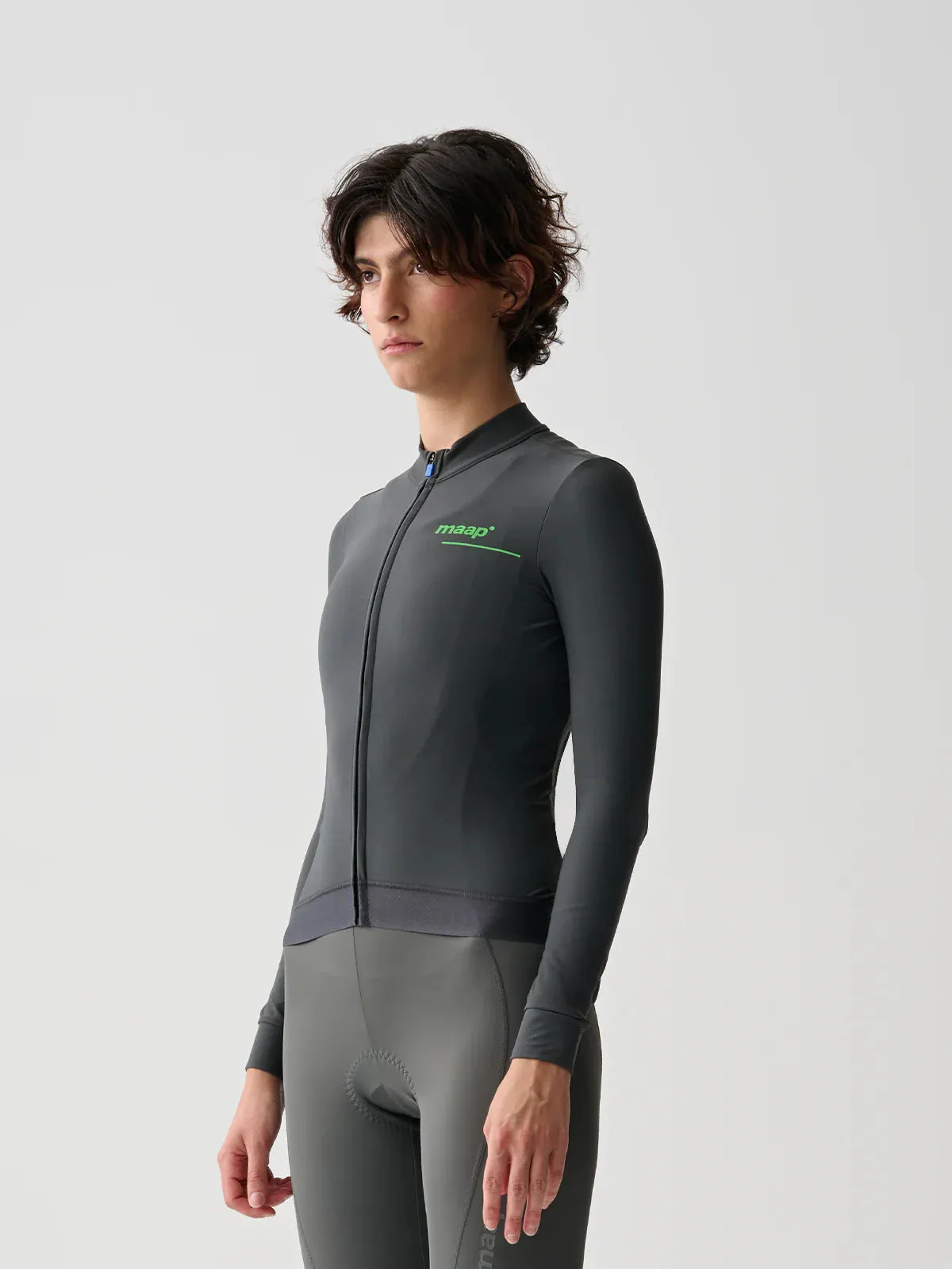 MAAP Training Women's Thermal Longsleeve Jersey Dark Shadow