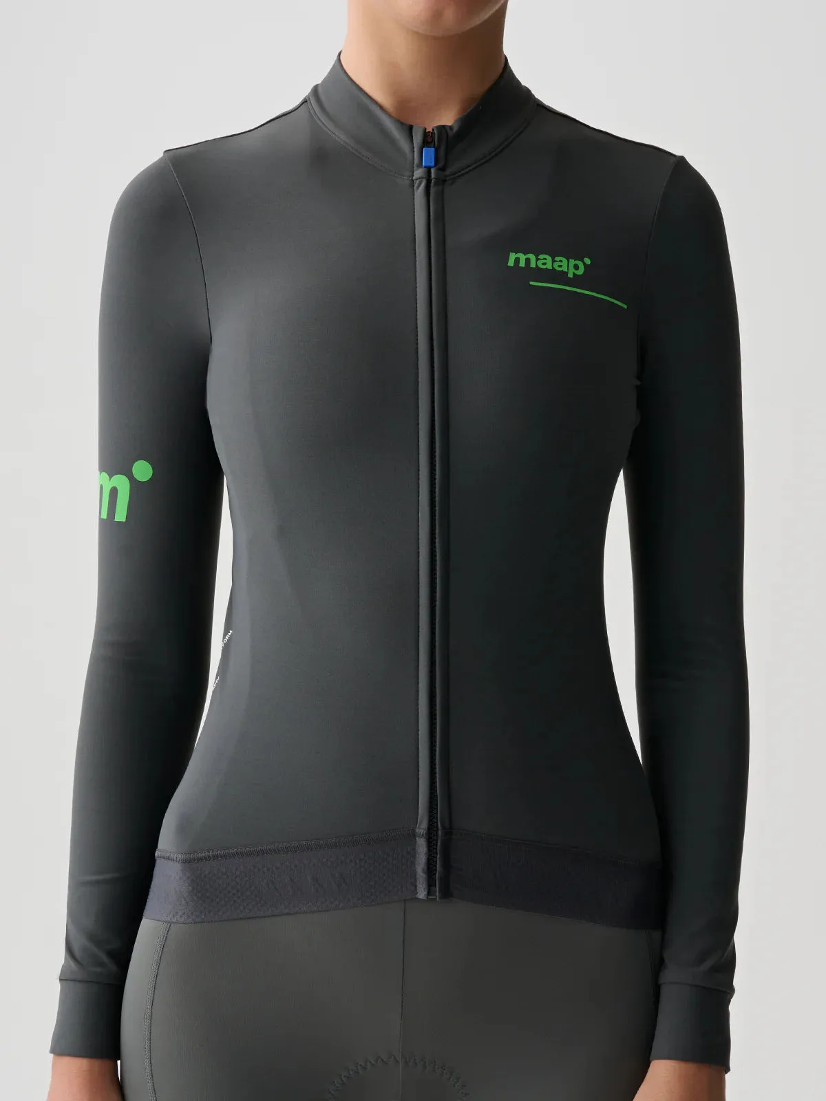 MAAP Training Women's Thermal Longsleeve Jersey Dark Shadow