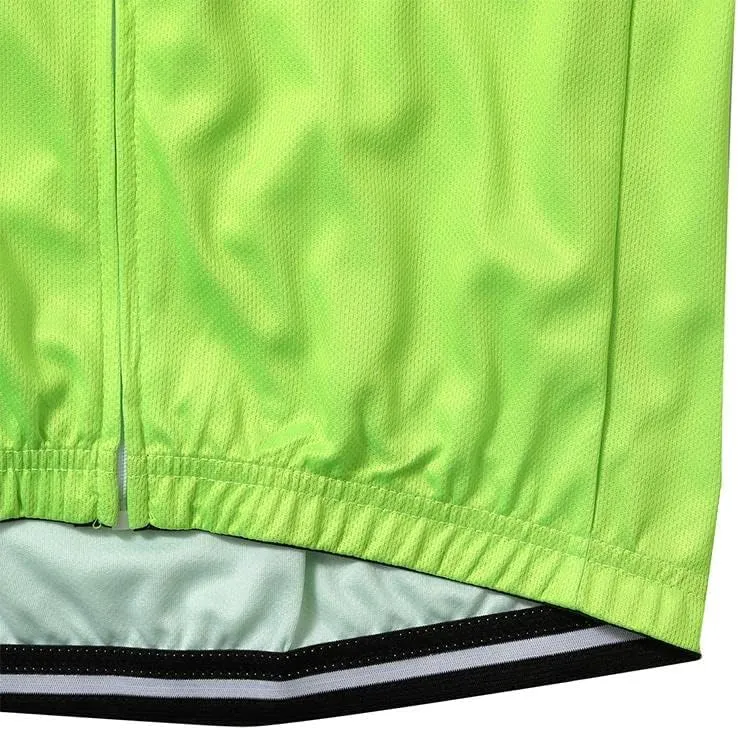 Men's Bike Clothing Set Cycling Jerseys Road Bicycle Shirts Kit   Bib Shorts Quick-Dry Full Zipper Riding Clothes