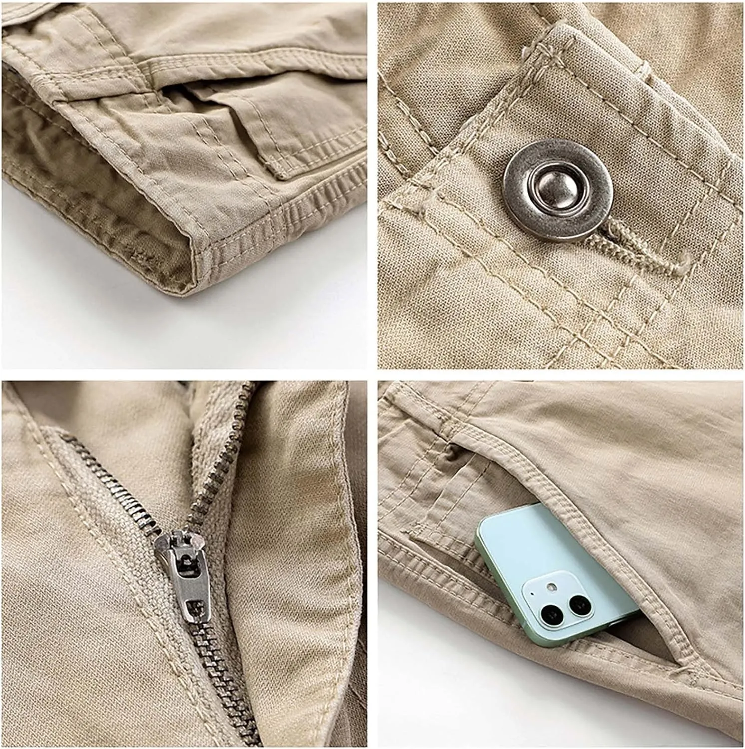 Men's Cargo Sweatpants Men's Drawstring Workwear Solid Colour Trousers Men's Casual Sports Slim Fit Pantalones Tacticos