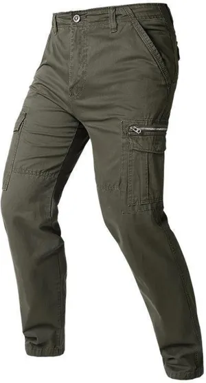 Men's Cargo Sweatpants Men's Drawstring Workwear Solid Colour Trousers Men's Casual Sports Slim Fit Pantalones Tacticos