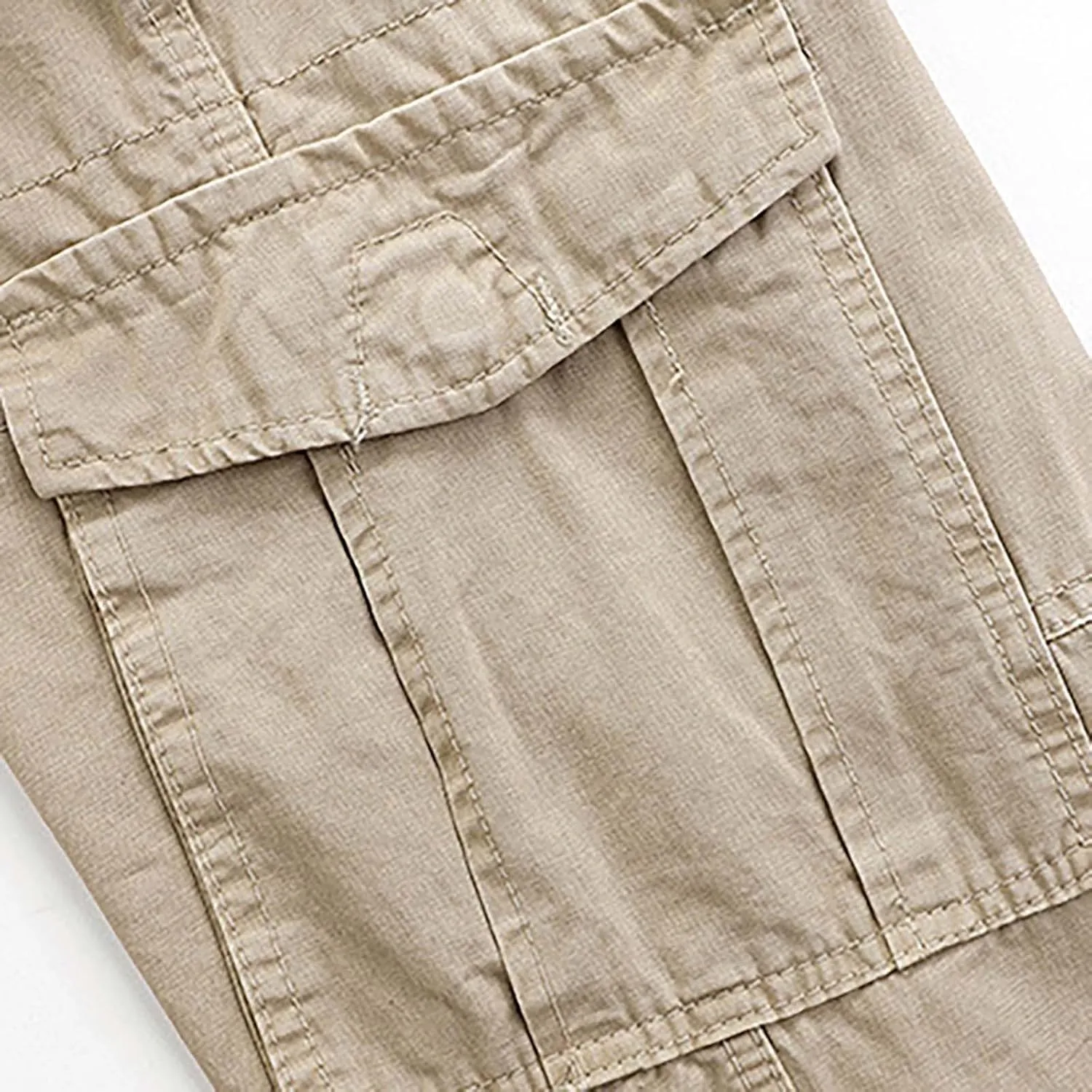 Men's Cargo Sweatpants Men's Drawstring Workwear Solid Colour Trousers Men's Casual Sports Slim Fit Pantalones Tacticos