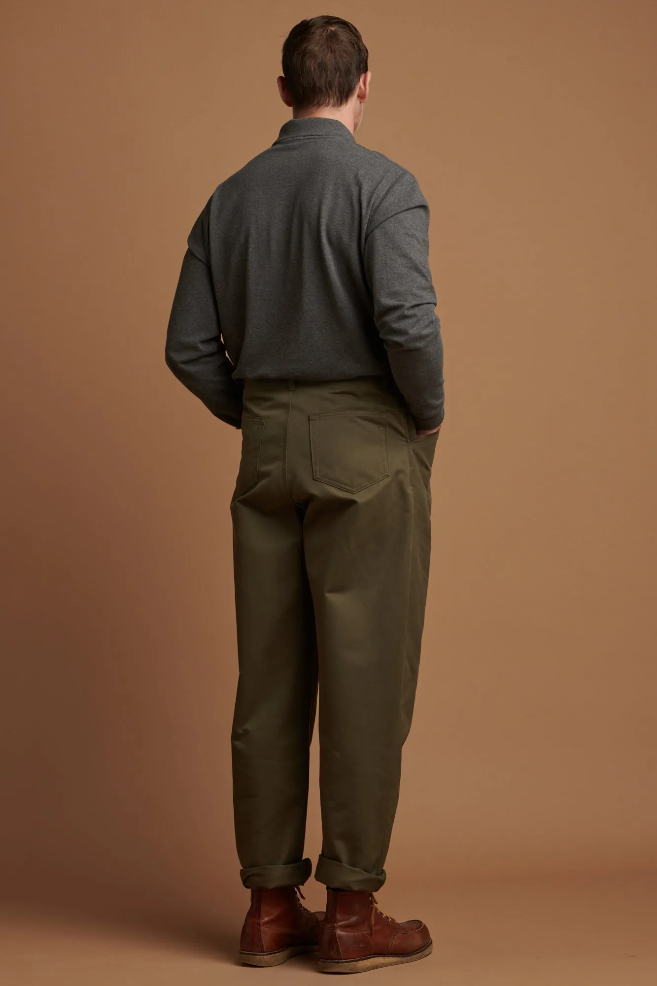 Mens Chore Trousers - Olive