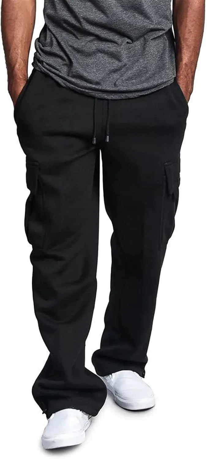 Mens Ski Pants Snow Pants For Men Overalls Drawstring Multi Pocket Casual Pants Hiking Pants Cotton Twill Pants
