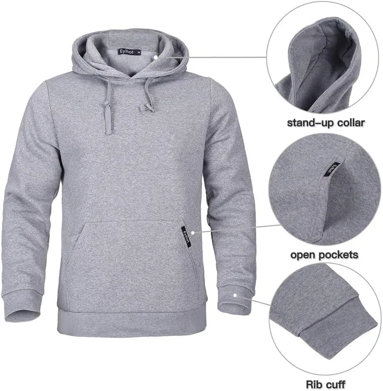 Men's Tracksuit 2 Piece Sweatsuit Long Sleeve Pullover Athletic Hoodies Casual Sport Jogging Suits With Pockets