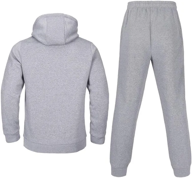 Men's Tracksuit 2 Piece Sweatsuit Long Sleeve Pullover Athletic Hoodies Casual Sport Jogging Suits With Pockets