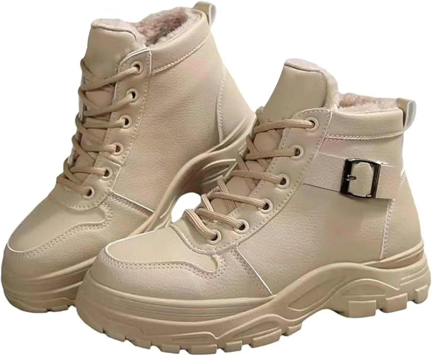 Men's Work Boots Slip On Hiking Sneakers Fur Lined Ankle Boot Womens Working Shoes Insulated Composite Safety Toe Waterproof Industrial Casual Hike Grounded Footwear