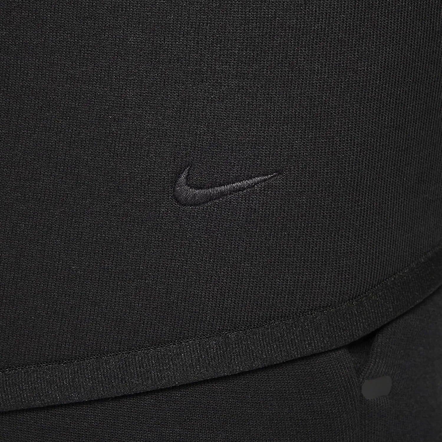 Nike Sportswear Tech Fleece Girls' Full-Zip Hoodie (HV8695-010, Black/Black/Black/Black)