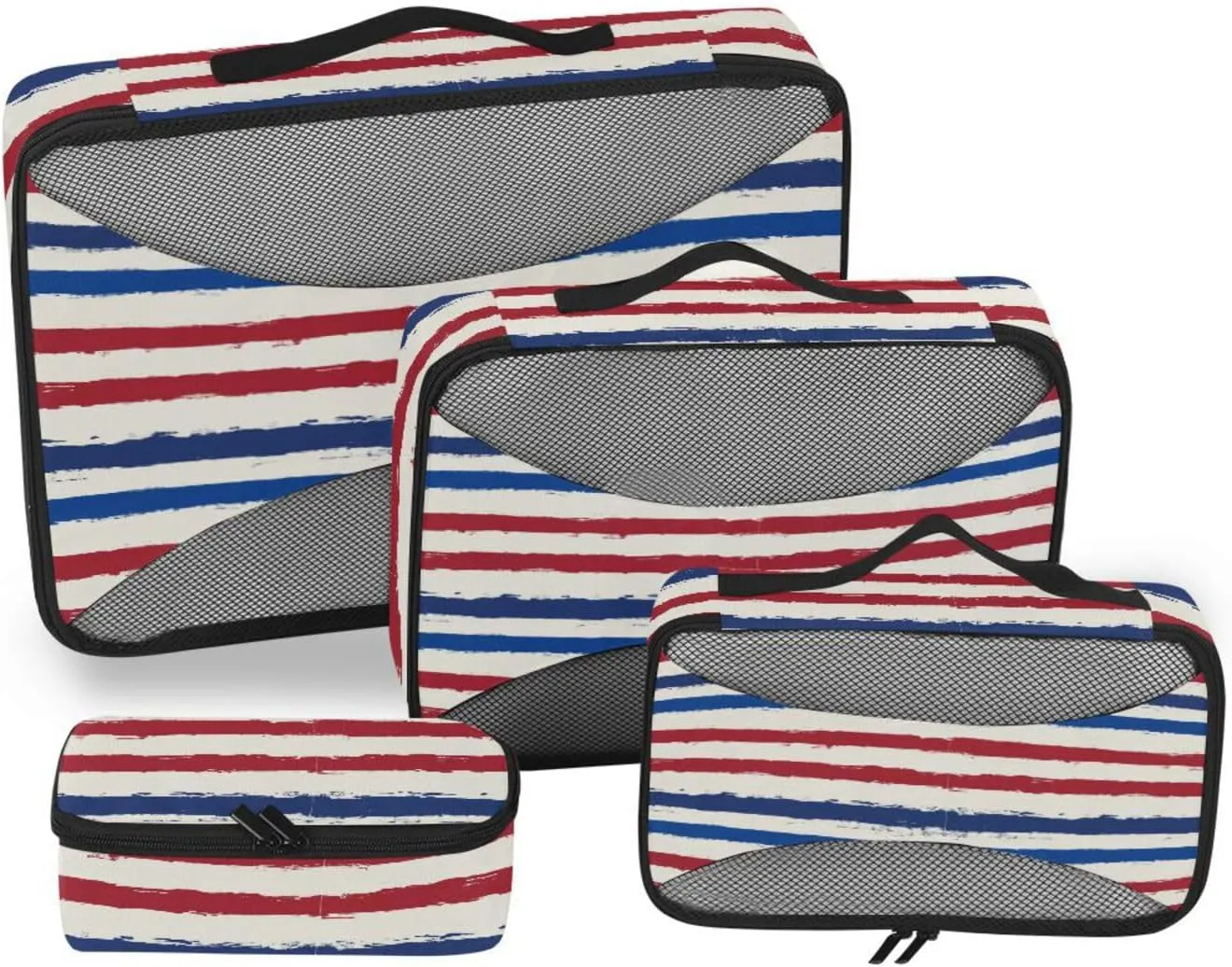 Packing Cube 4 Set Suitcase Organizer Bags Packing Cubes Travel Packing Cubea American Style