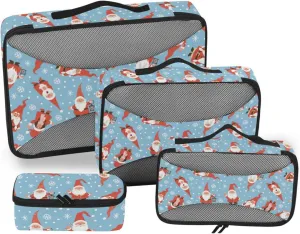 Packing Cubes for Suitcases 4 Set Luggage Packing Cubes Travel Organizers Packing Cubea Xmas