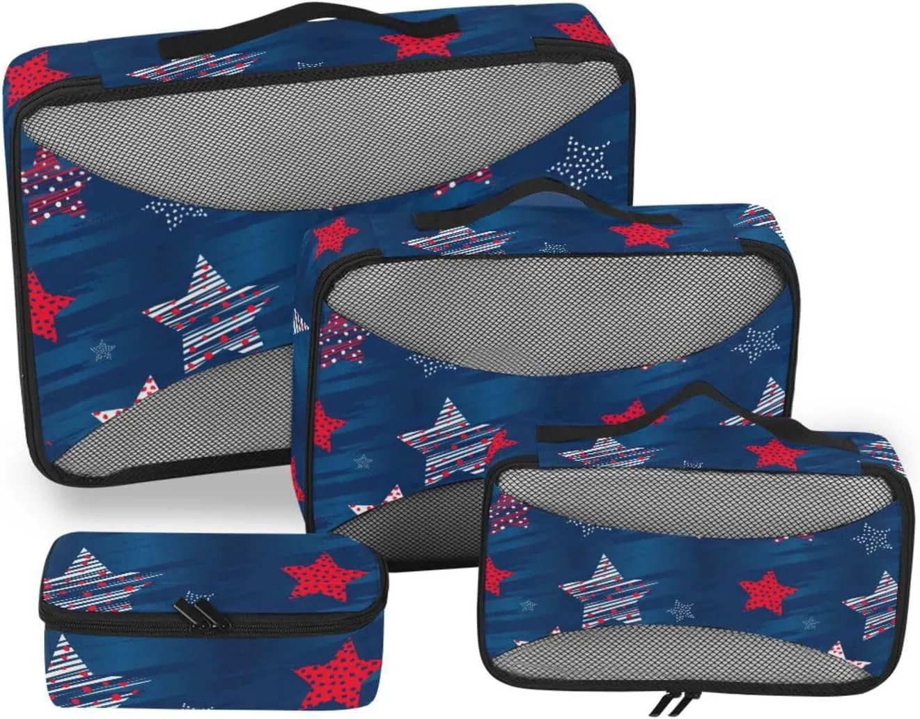 Packing Cubes for Travel 4 Set Suitcase Organizer Luggage Packing Organizers Packing Cubea American Star
