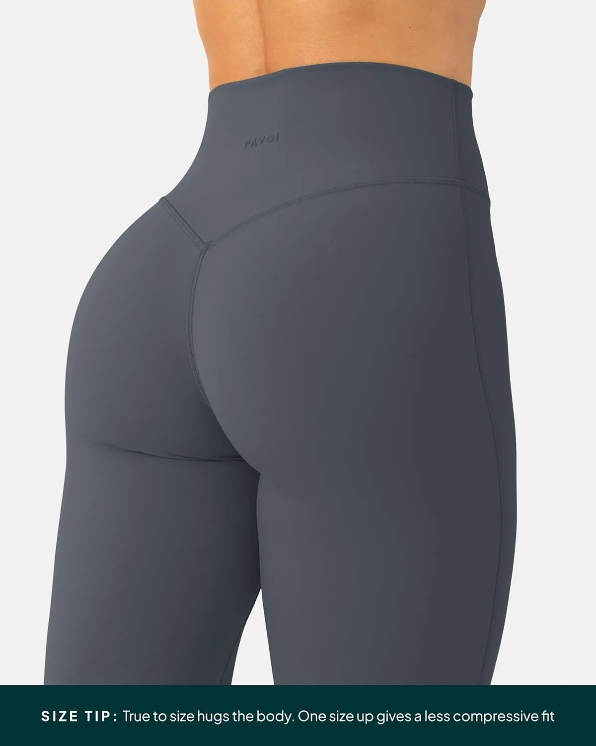 PAVOI ACTIVE Buttery Soft Workout Leggings for Women - High Waisted No Front Seam Gym Leggings Yoga Pants - FlexFlow