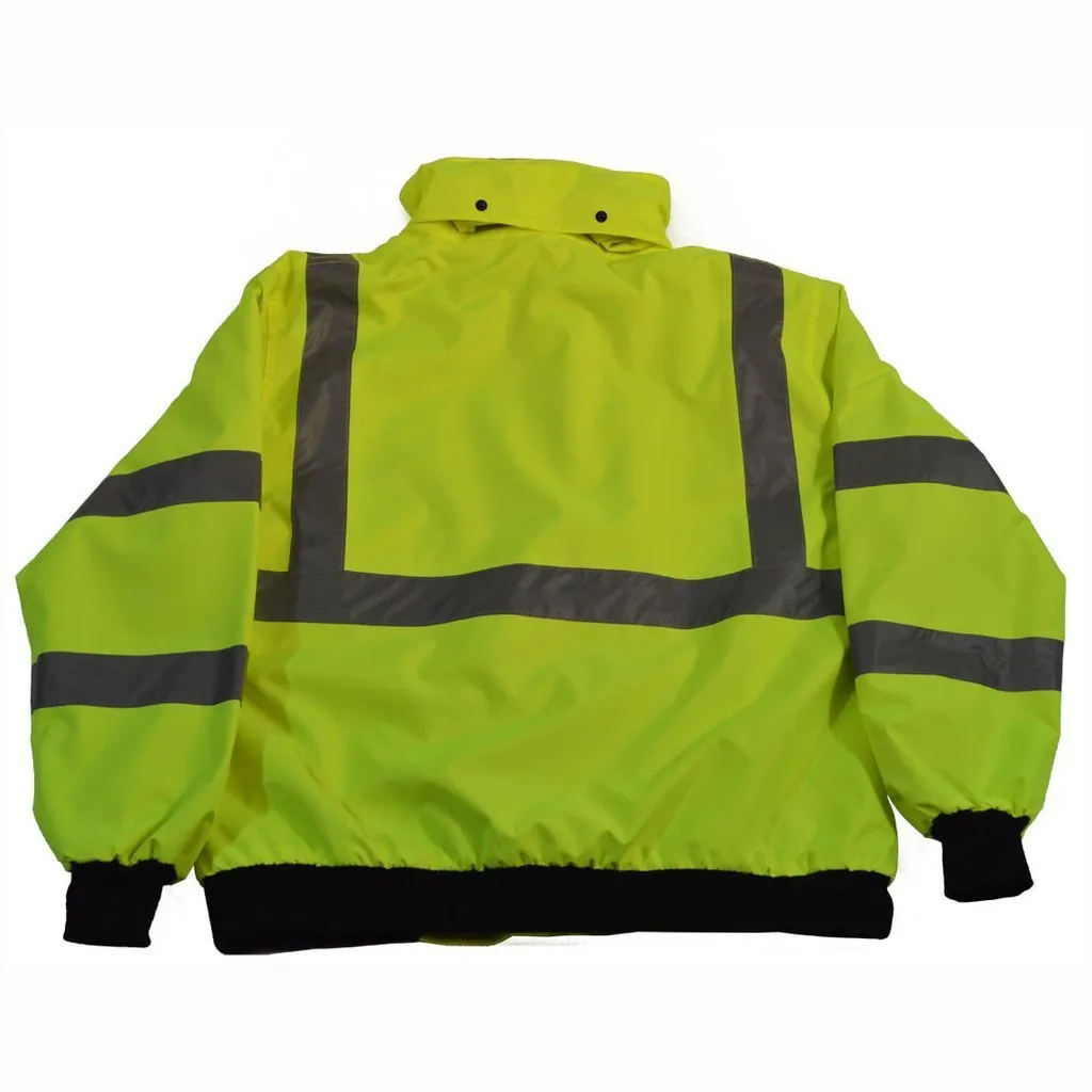 Petra Roc LBJ-C3 Class 3 Waterproof Bomber Jacket with Removable Liner