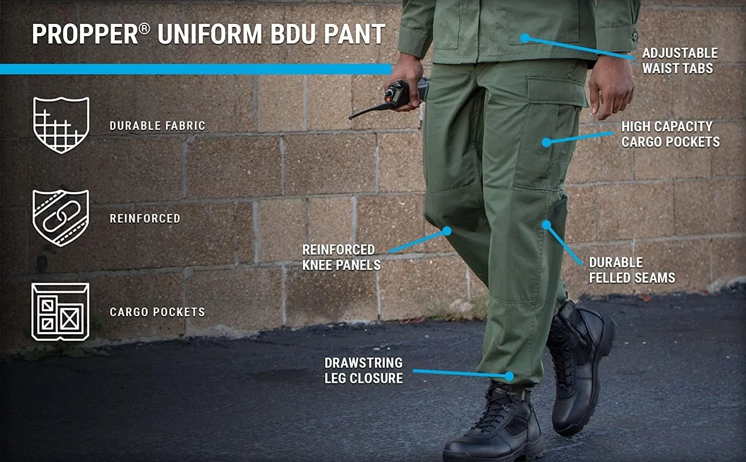 Propper Men's F525025-uniform BDU Trouser