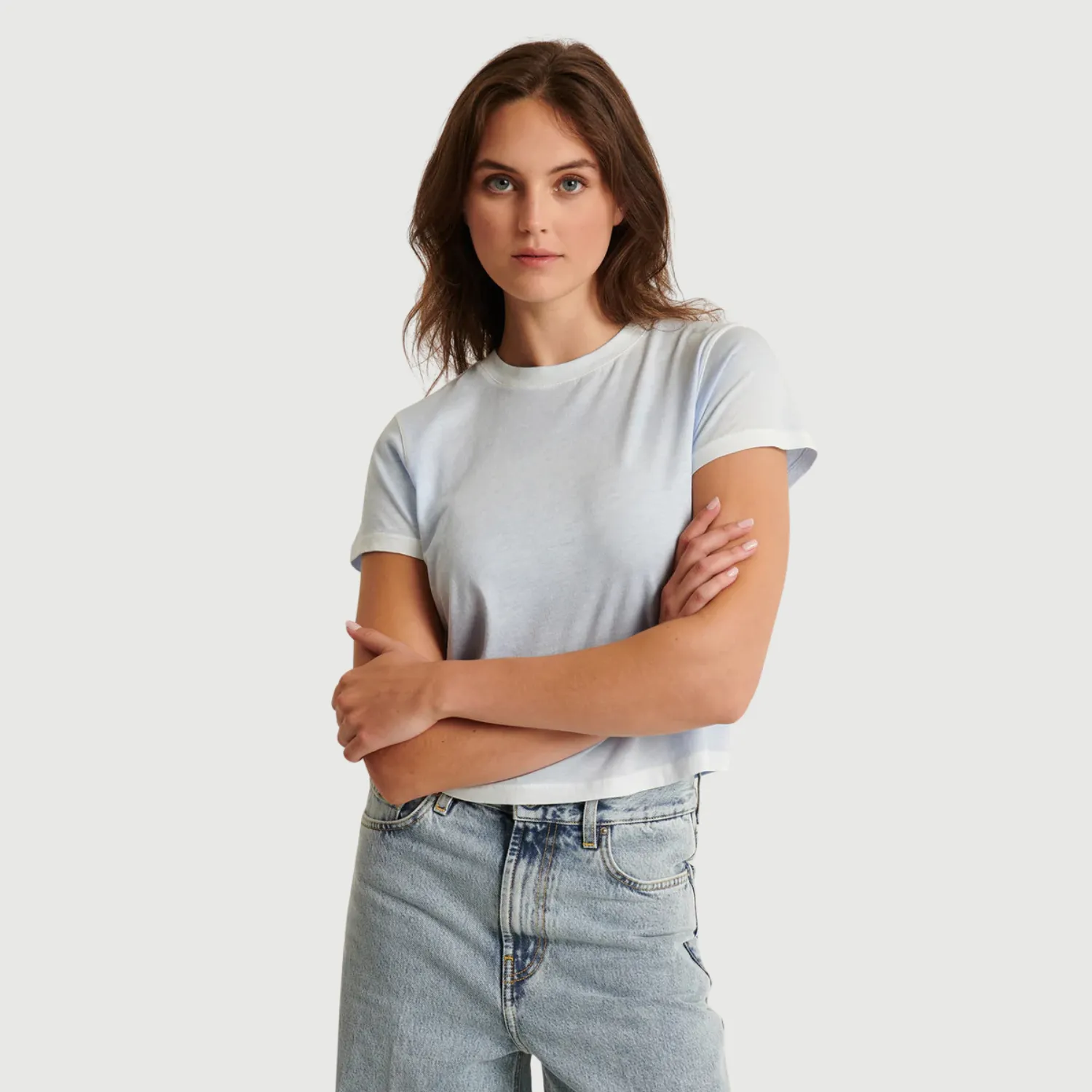 Reverse Spray Pima Cotton Baby Tee