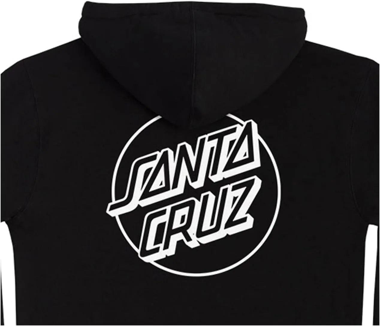 SANTA CRUZ Men's Pullover Hooded Heavyweight Sweatshirt Opus Dot Skate Sweatshirt