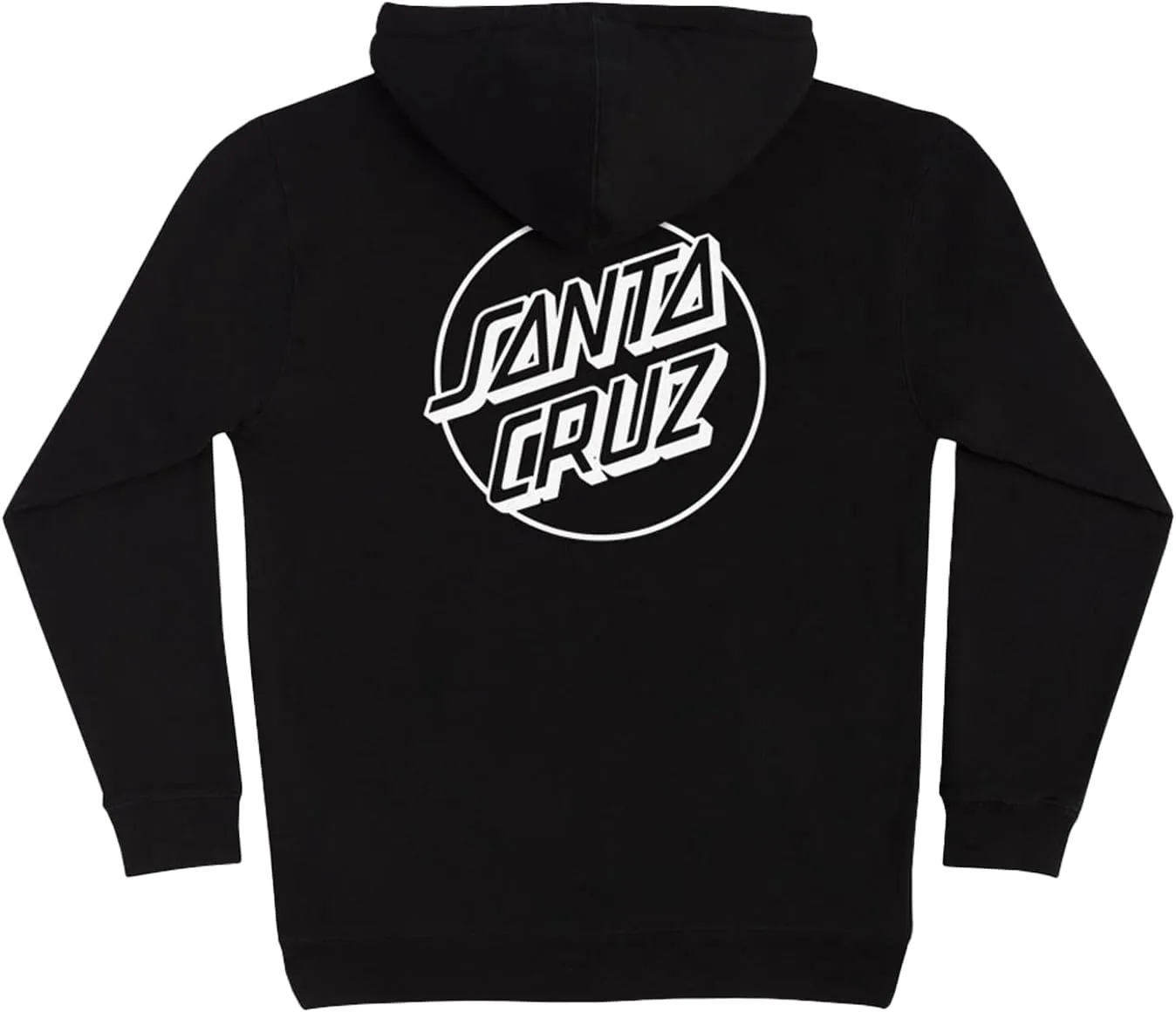 SANTA CRUZ Men's Pullover Hooded Heavyweight Sweatshirt Opus Dot Skate Sweatshirt