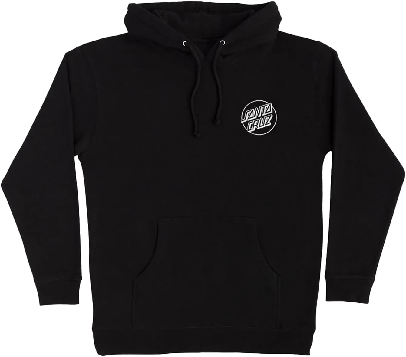 SANTA CRUZ Men's Pullover Hooded Heavyweight Sweatshirt Opus Dot Skate Sweatshirt