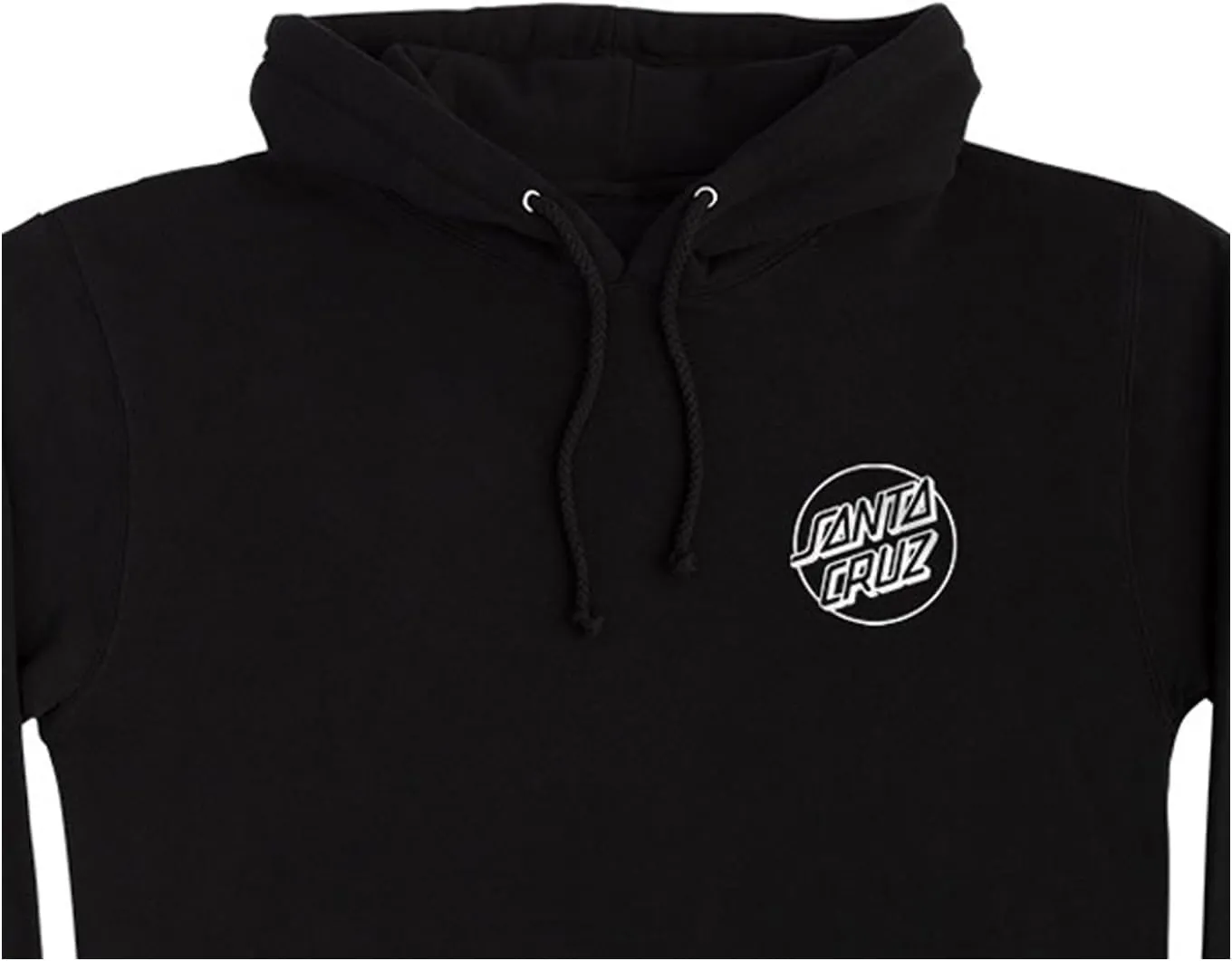 SANTA CRUZ Men's Pullover Hooded Heavyweight Sweatshirt Opus Dot Skate Sweatshirt