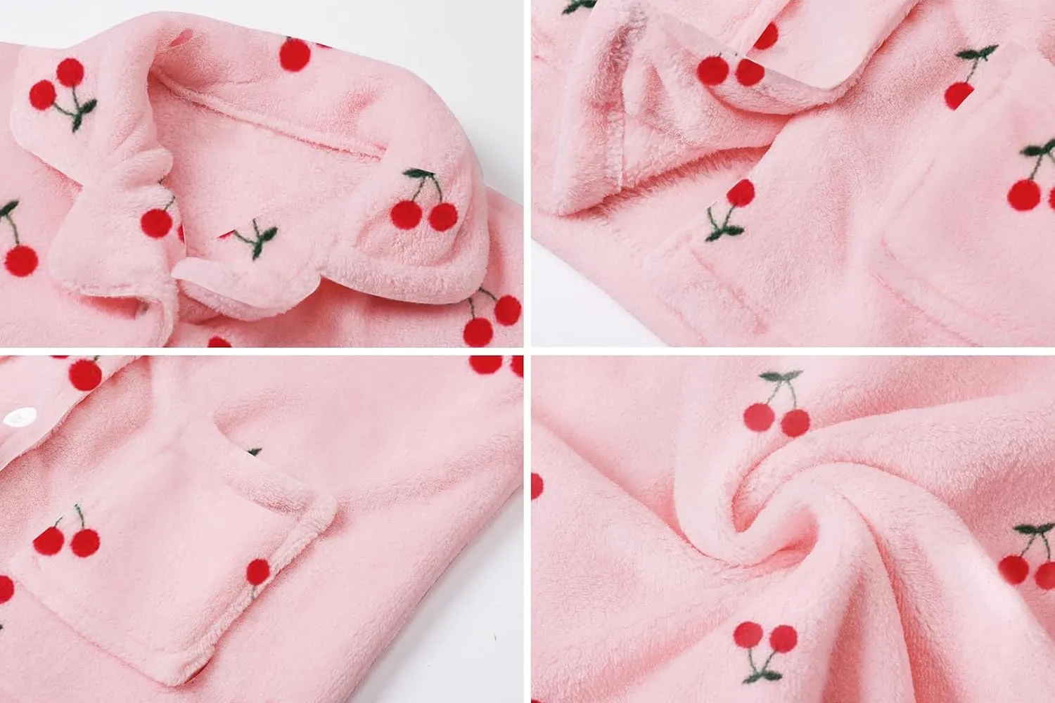 Schbbbta Girls Fuzzy Pajama Set, 2 Piece Soft Plush Fleece Pjs Loungewear, 3 Years - 15 Years