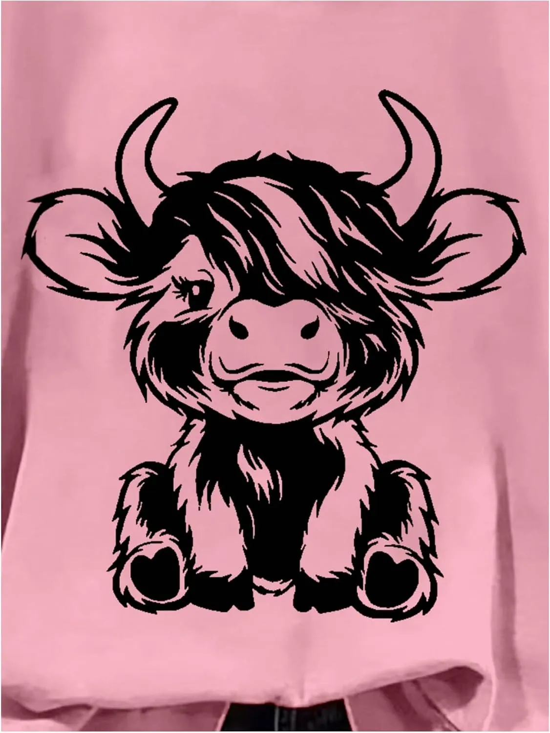 SOLY HUX Hoodies for Women Cartoon Graphic Long Sleeve Sweatshirt Casual Pullover Tops