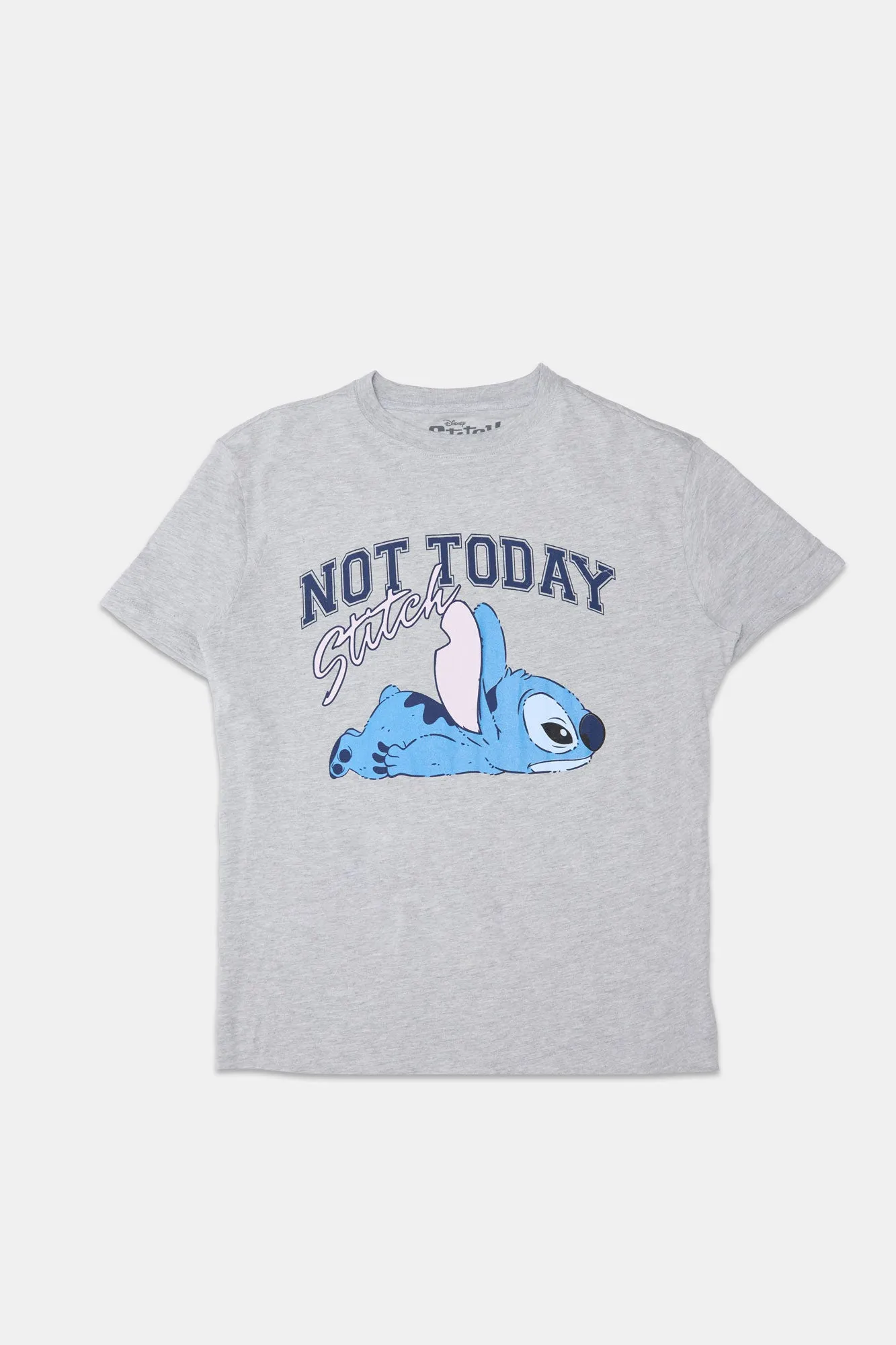 Stitch Not Today Graphic Boyfriend Tee