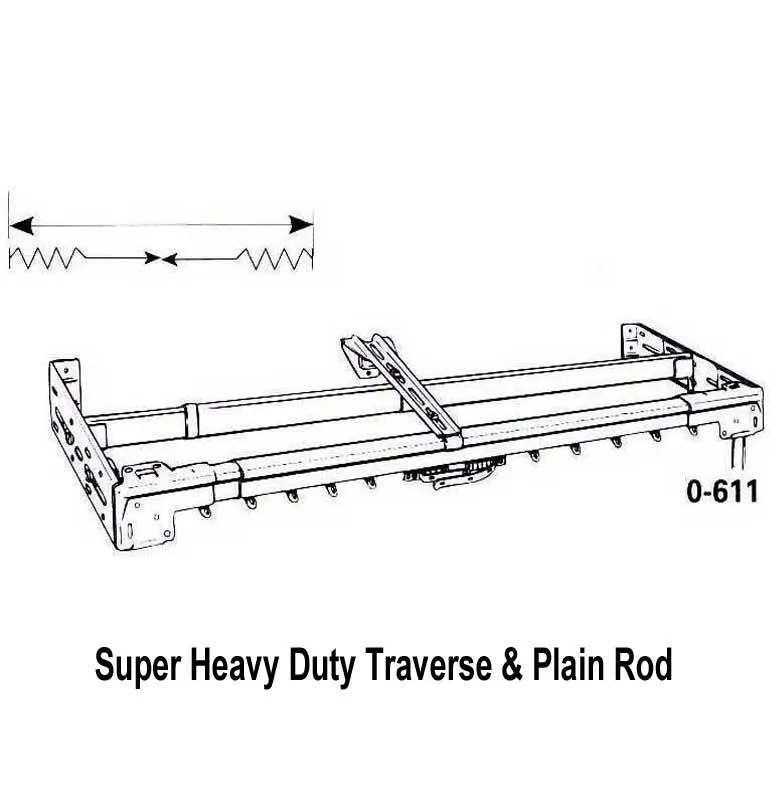 Super Heavy Duty Traverse & Plain Rod