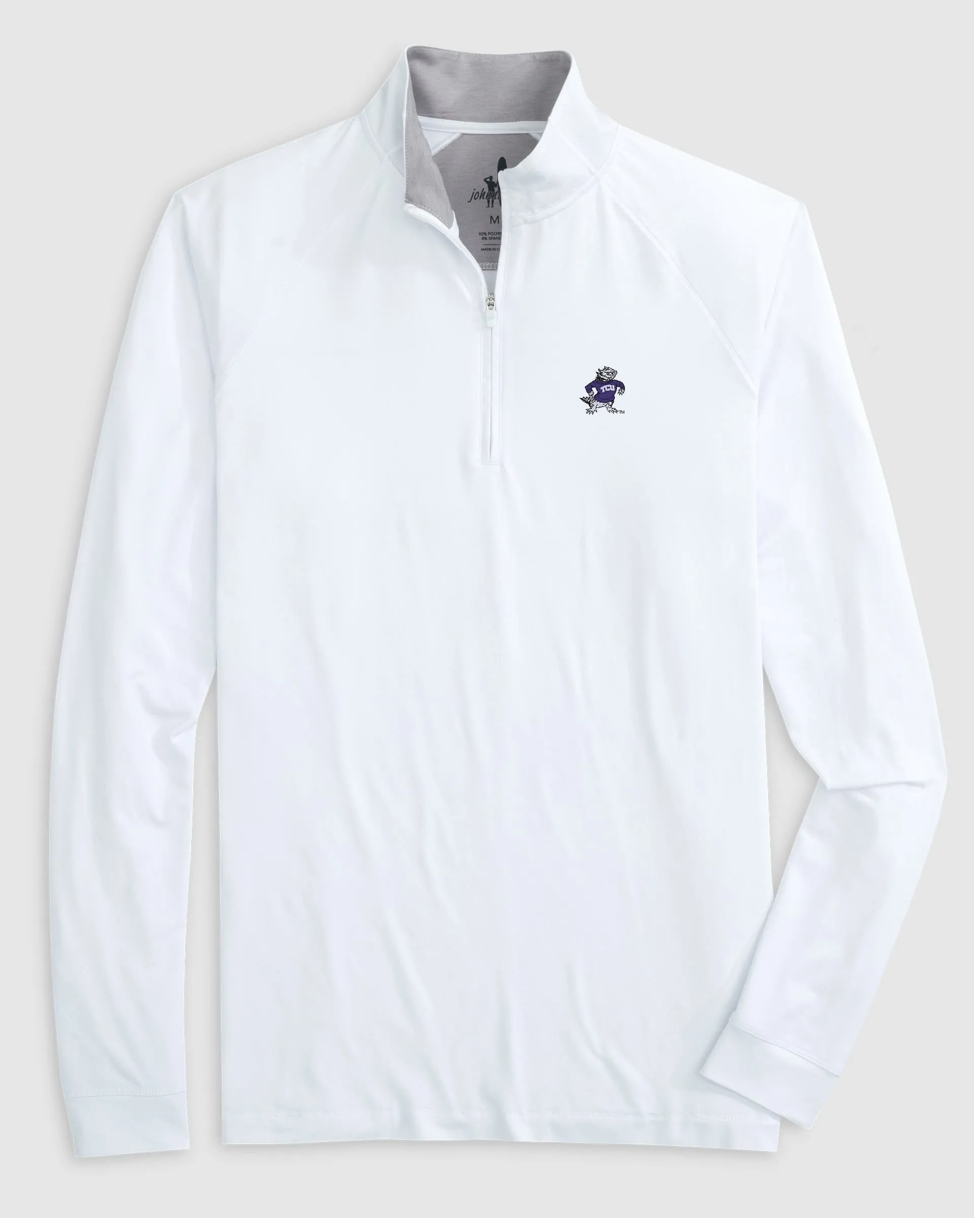 Texas Christian Freeborne Performance 1/4 Zip - Vault Logo