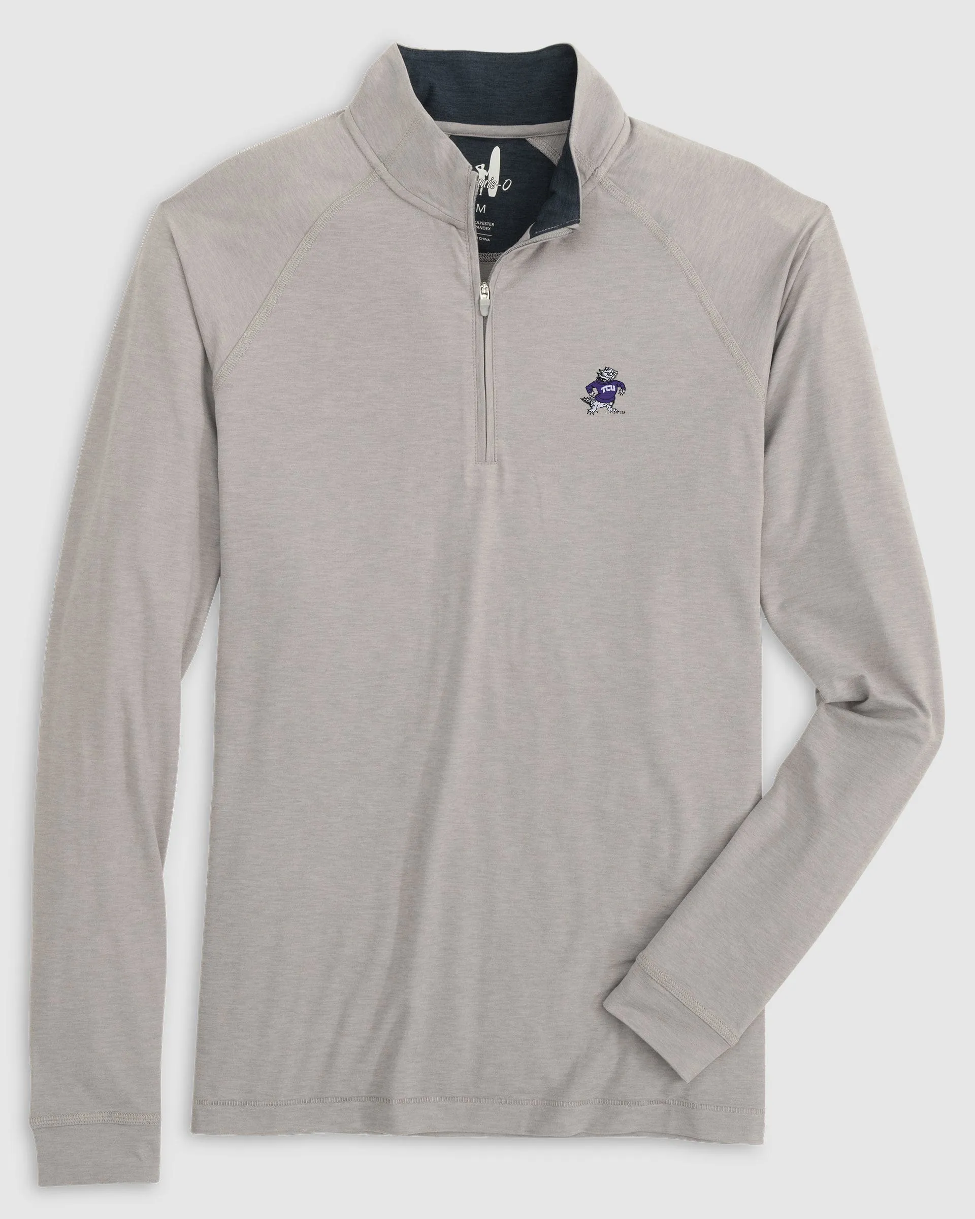 Texas Christian Freeborne Performance 1/4 Zip - Vault Logo