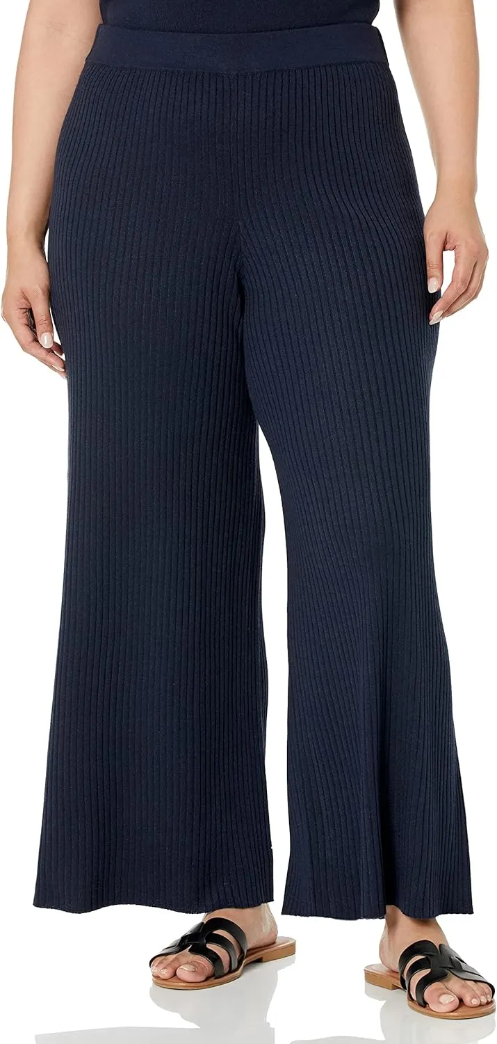 The Drop Women's Catalina Pull-on Rib Sweater Pant