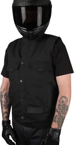 THRASHIN SUPPLY CO. Nightrider v2 Riding Vest - Black - XL - TMJ-12-11