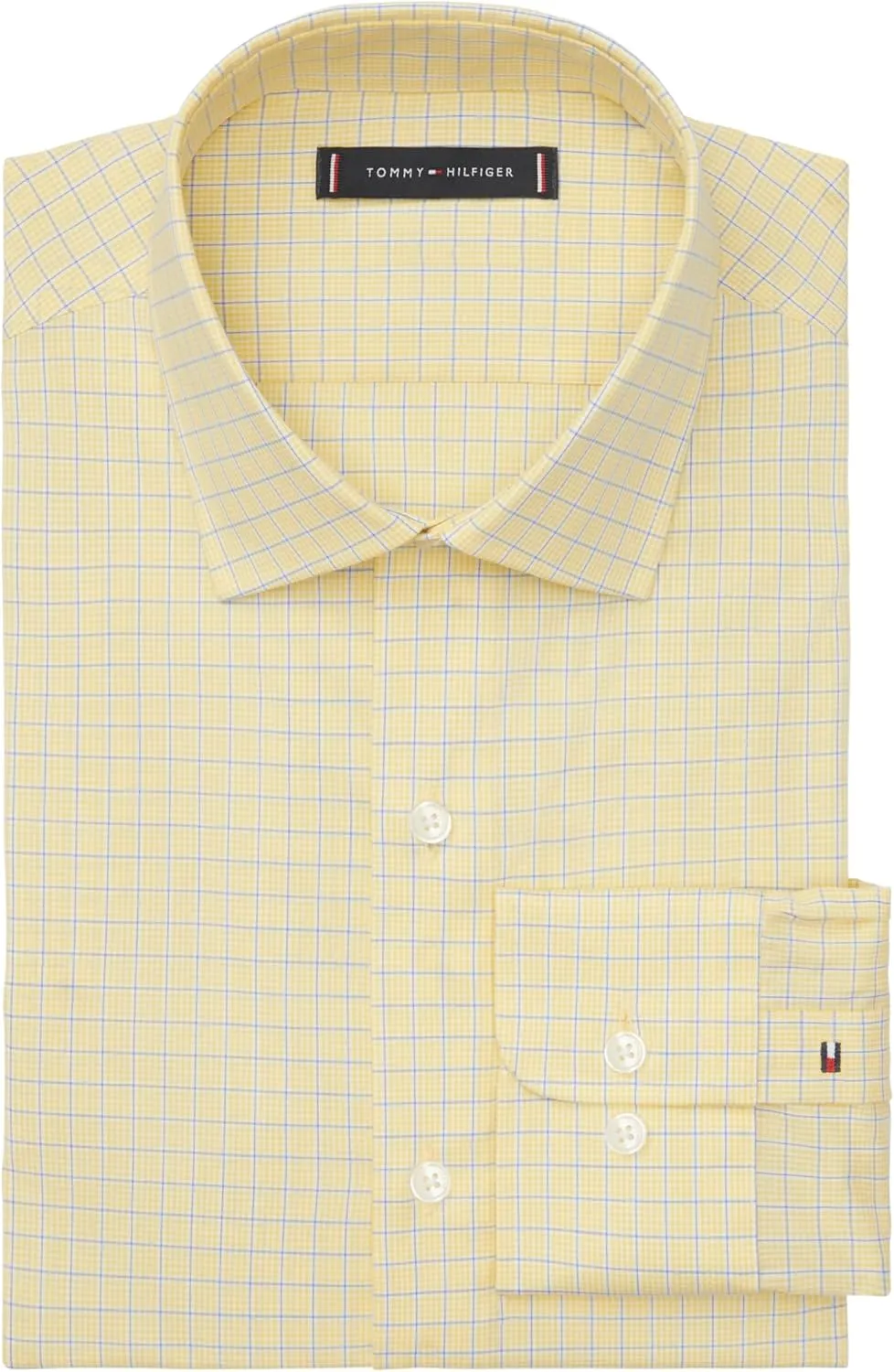 Tommy Hilfiger Men's Dress Shirt Regular Fit Essentials