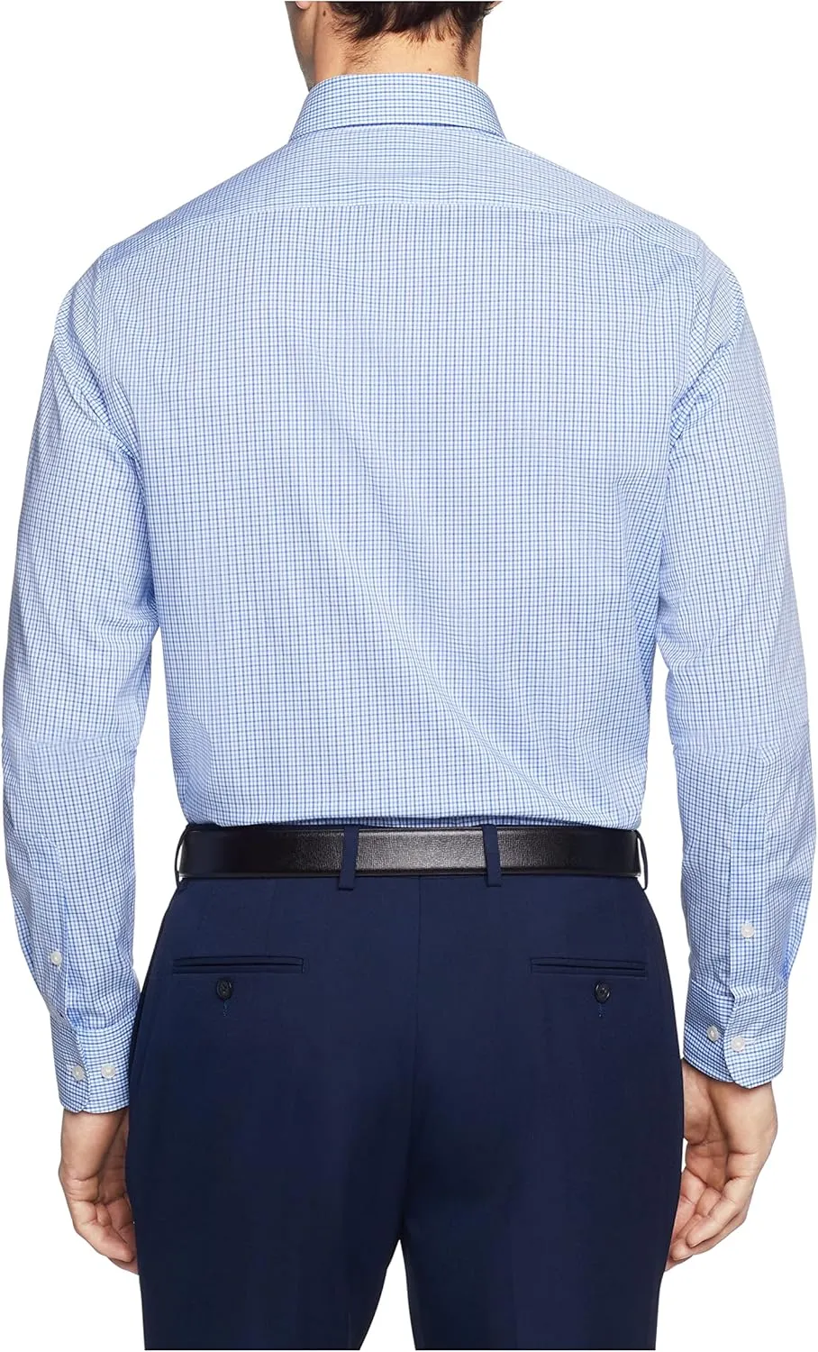 Tommy Hilfiger Men's Dress Shirt Regular Fit Stretch Twill