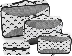 Travel Packing Cubes 4 Set Luggage Organizer Packing Cubes Travel Packimg Cubes Brackets