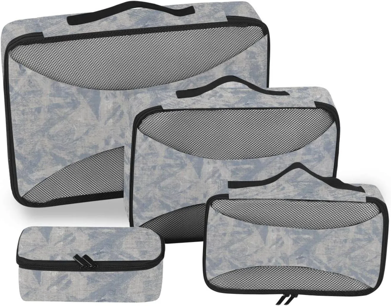 Travel Packing Cubes 4 Set Suitcase Organizer Travel Organizer Bags for Luggage Packing Cunes French Farmhouse
