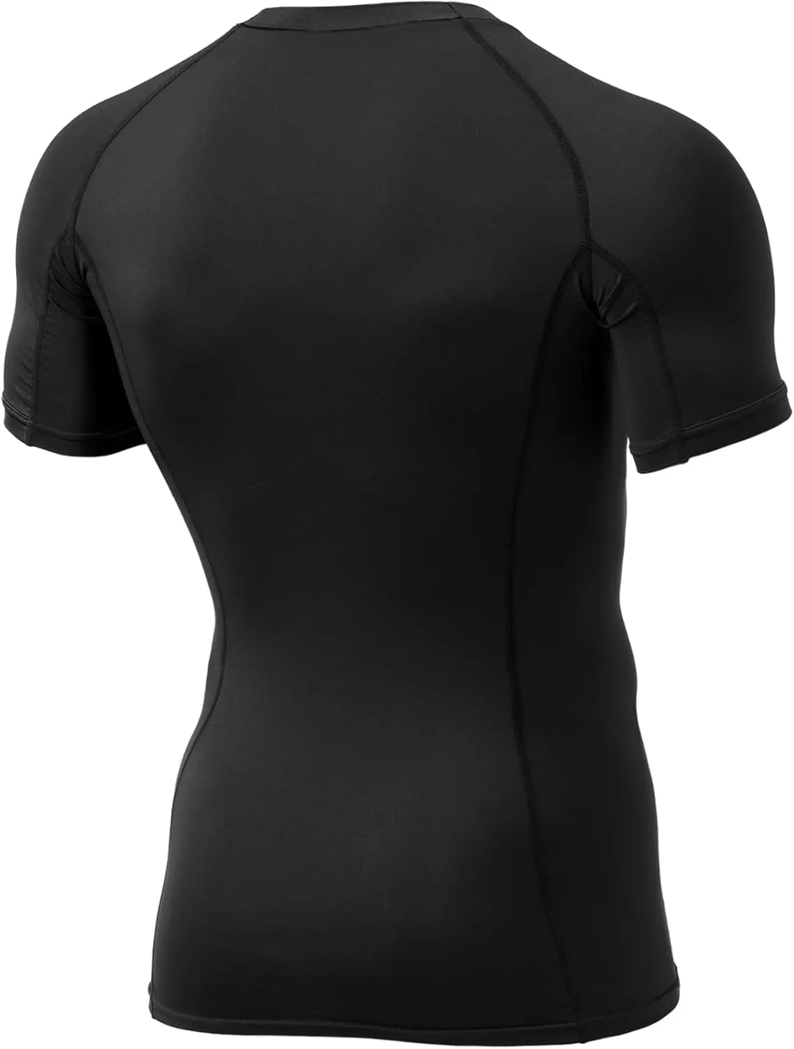 TSLA Men's UPF 50  Quick Dry Short Sleeve Compression Shirts, Athletic Workout Shirt, Water Sports Rash Guard