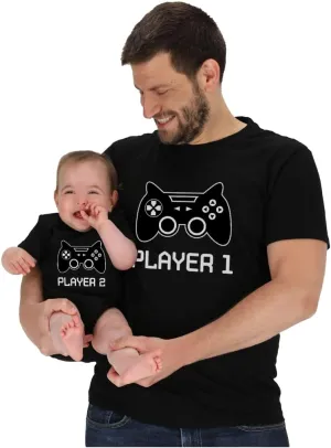 Tstars Pizza Theme Dad and Son Matching Shirts | Father's Day Dad T-Shirt and Toddler Boy or Girl Tee
