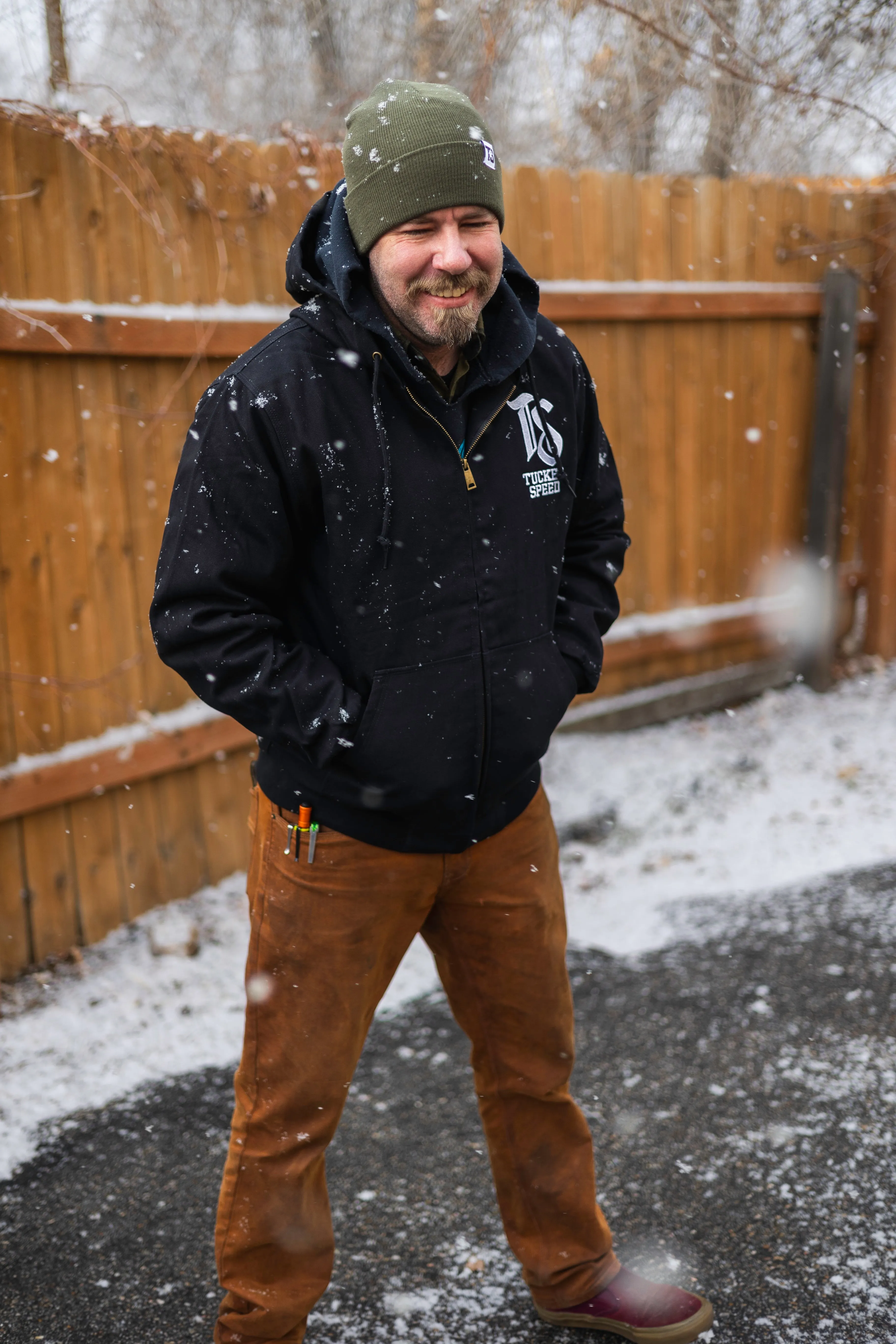 Tucker Speed Insulated Canvas Workwear Jacket - Black