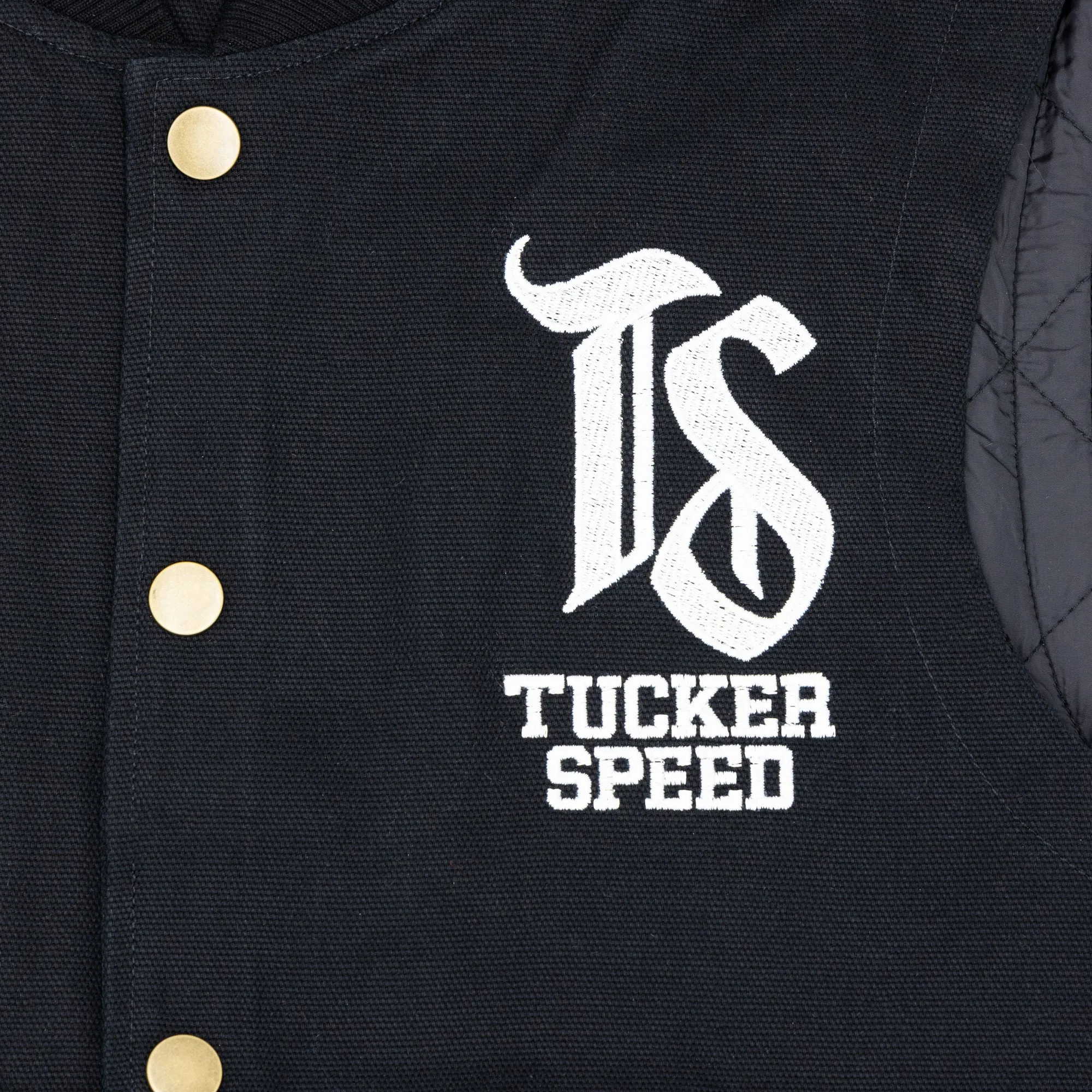 Tucker Speed Insulated Canvas Workwear Vest - Black